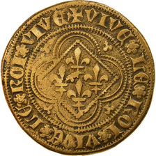 France, Token, Jeton de Compte, Vive le Roi, History, VF(30-35), Brass