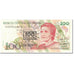 Banconote, Brasile, 100 Cruzeiros on 100 Cruzados Novos, 1991, KM:224b, Undated