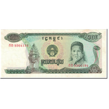 Banknote, Cambodia, 100 Riels, 1990, UNdated (1990), KM:36a, UNC(64)