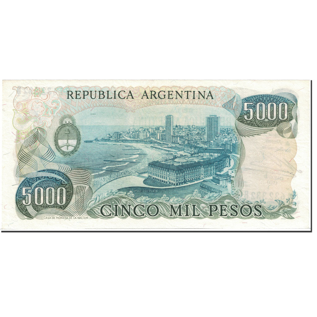 Banconote, Argentina, 5000 Pesos, 1981, Undated (1981), KM:305b, SPL-