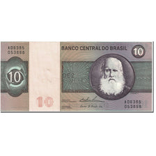 Geldschein, Brasilien, 10 Cruzeiros, 1974, Undated (1974), KM:193b, UNZ