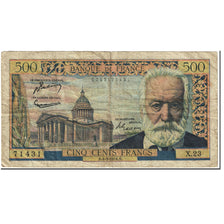 Frankrijk, 500 Francs, 500 F 1954-1958 ''Victor Hugo'', 1954, J. Belin, G. Gouin