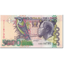 Banknote, Saint Thomas and Prince, 5000 Dobras, 2004, 2004-08-26, KM:65c
