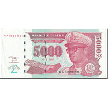 Banknote, Zaire, 5000 Nouveaux Zaïres, 1995, 1995-01-30, KM:69, UNC(63)