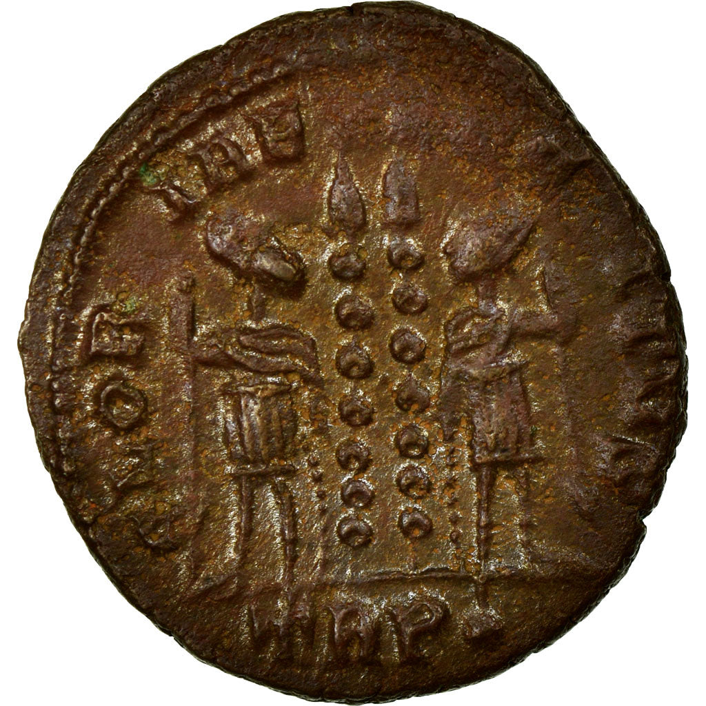 Coin, Constantius II, Nummus, Trier, AU(55-58), Bronze, Cohen:104