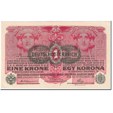 Banknote, Austria, 1 Krone, 1919, Undated (1919), KM:49, UNC(63)