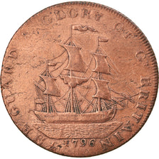 United Kingdom, Token, Half Penny Token, Hampshire, History, 1796, VF(30-35)