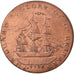 United Kingdom, Token, Half Penny Token, Hampshire, History, 1796, VF(30-35)