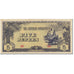 Banknote, Burma, 5 Rupees, 1942-1944, Undated (1942-44), KM:15b, UNC(63)
