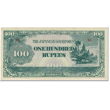 Banknote, Burma, 100 Rupees, 1944, Undated (1944), KM:17b, UNC(63)