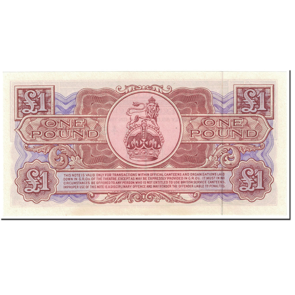 Billete, 1 Pound, 1956, Gran Bretaña, Undated (1956), KM:M29, UNC
