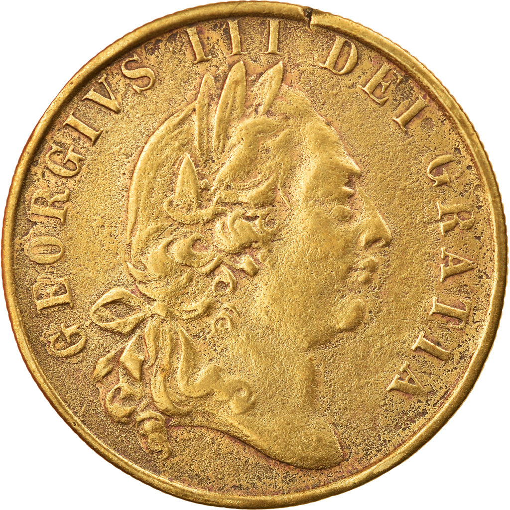 United Kingdom, Token, Georges IIII, History, 1797, EF(40-45), Brass