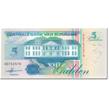 Billet, Surinam, 5 Gulden, 1991, 1991-07-09, KM:136a, SUP
