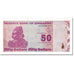 Banknote, Zimbabwe, 50 Dollars, 2009, Undated (2009), KM:96, UNC(65-70)