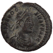 Theodosius I, Nummus, Siscia, AU(50-53), Bronze, Cohen #64, 1.50
