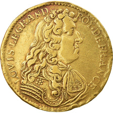 France, Token, Louis XIV Le Grand, History, 1682, AU(50-53), Brass