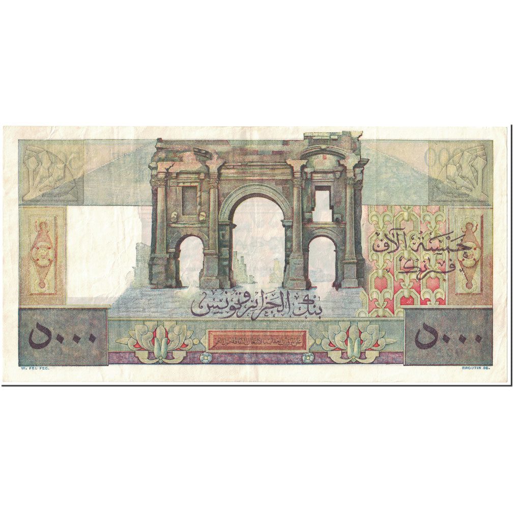 Banknote, Algeria, 5000 Francs, 1950, 1950-09-01, KM:109a, EF(40-45)