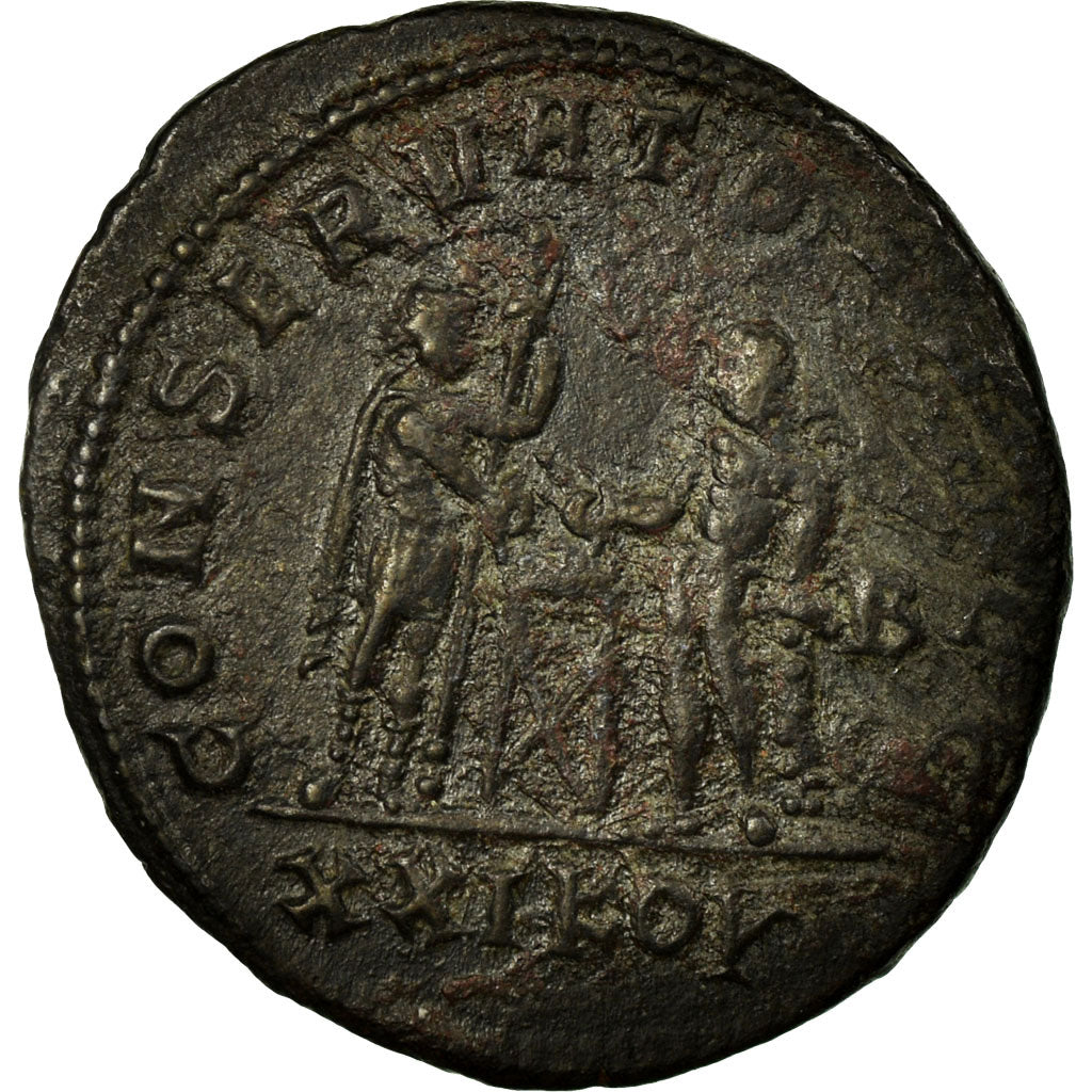 Coin, Maximianus, Antoninianus, Siscia, AU(50-53), Bronze, Cohen:71