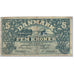 Banknote, Denmark, 5 Kroner, 1942, Undated (1942), KM:30h, VG(8-10)