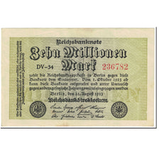 Banknote, Germany, 10 Millionen Mark, 1923, 1923-08-22, KM:106a, UNC(60-62)