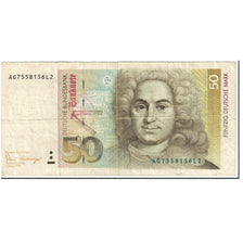 Banknote, GERMANY - FEDERAL REPUBLIC, 50 Deutsche Mark, 1989, 1989-01-02