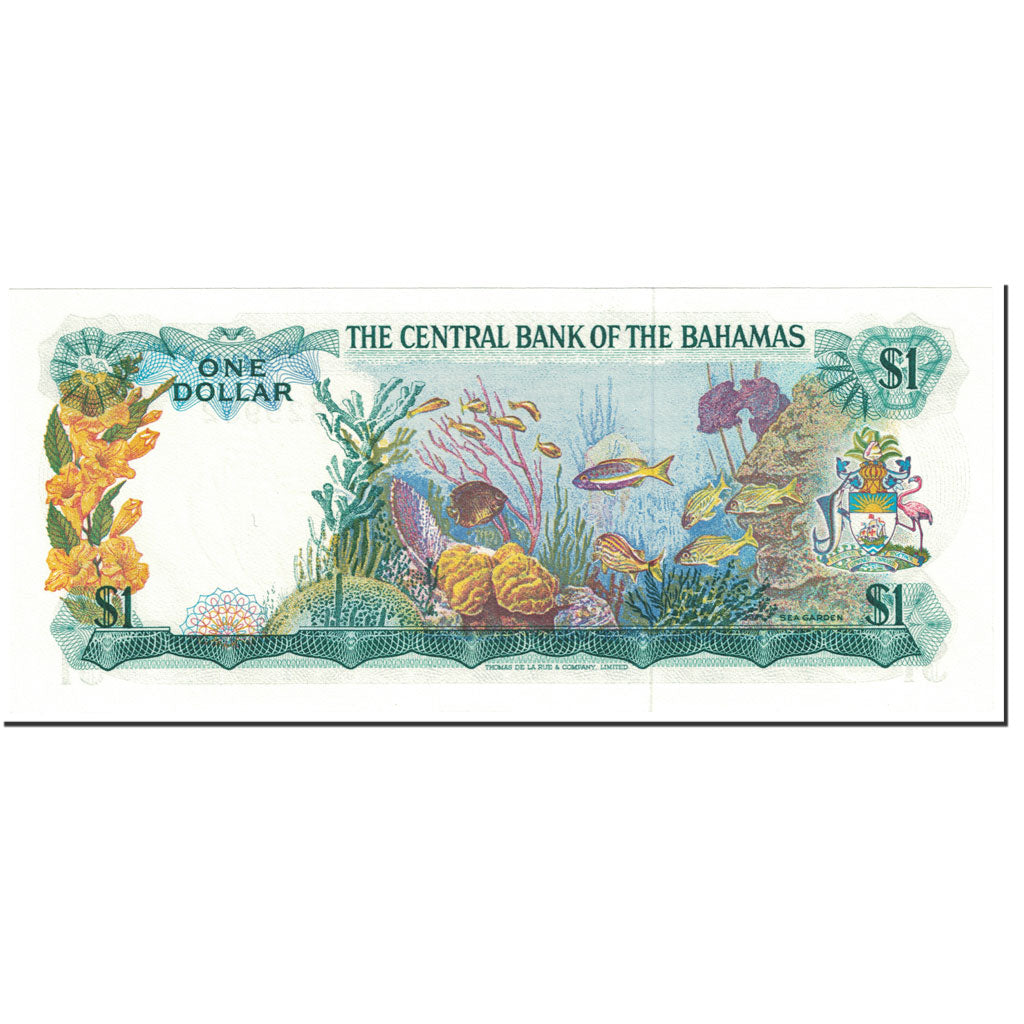 Banconote, Bahamas, 1 Dollar, 1974, Undated (1974), KM:35a, FDS