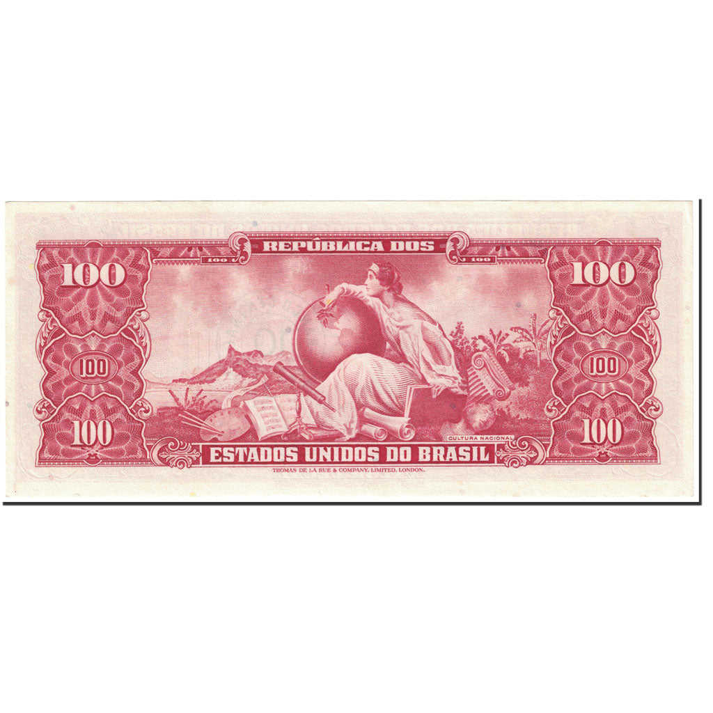 Banknote, Brazil, 10 Centavos on 100 Cruzeiros, 1967, Undated (1967), KM:185b