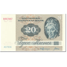 Banknote, Denmark, 20 Kroner, 1979, Undated (1979), KM:49a, UNC(65-70)