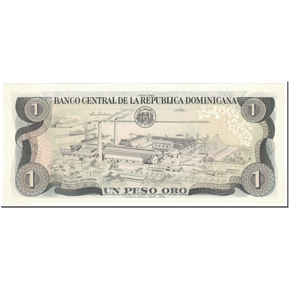 Banknote, Dominican Republic, 1 Peso Oro, 1984, Undated (1984), KM:126a