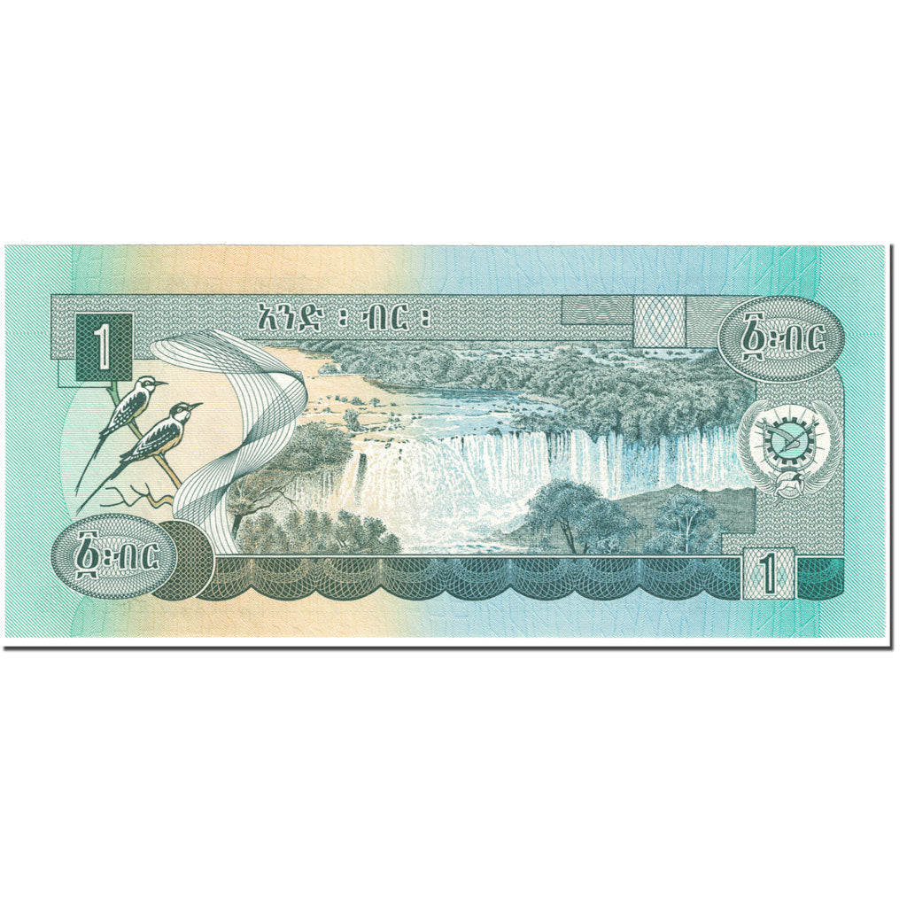 Banknote, Ethiopia, 1 Birr, 1976, Undated (1976), KM:30b, UNC(65-70)