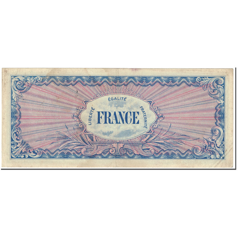 Francia, 100 Francs, 1945 Verso France, 1944, Undated (1944), EBC