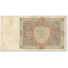 Banknote, Poland, 50 Zlotych, 1929, 1929-09-01, KM:71, VF(20-25)