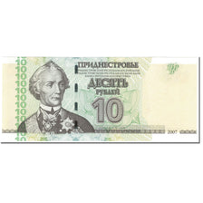 Banknote, Transnistria, 10 Rublei, 2007, Undated (2007), KM:44, UNC(65-70)