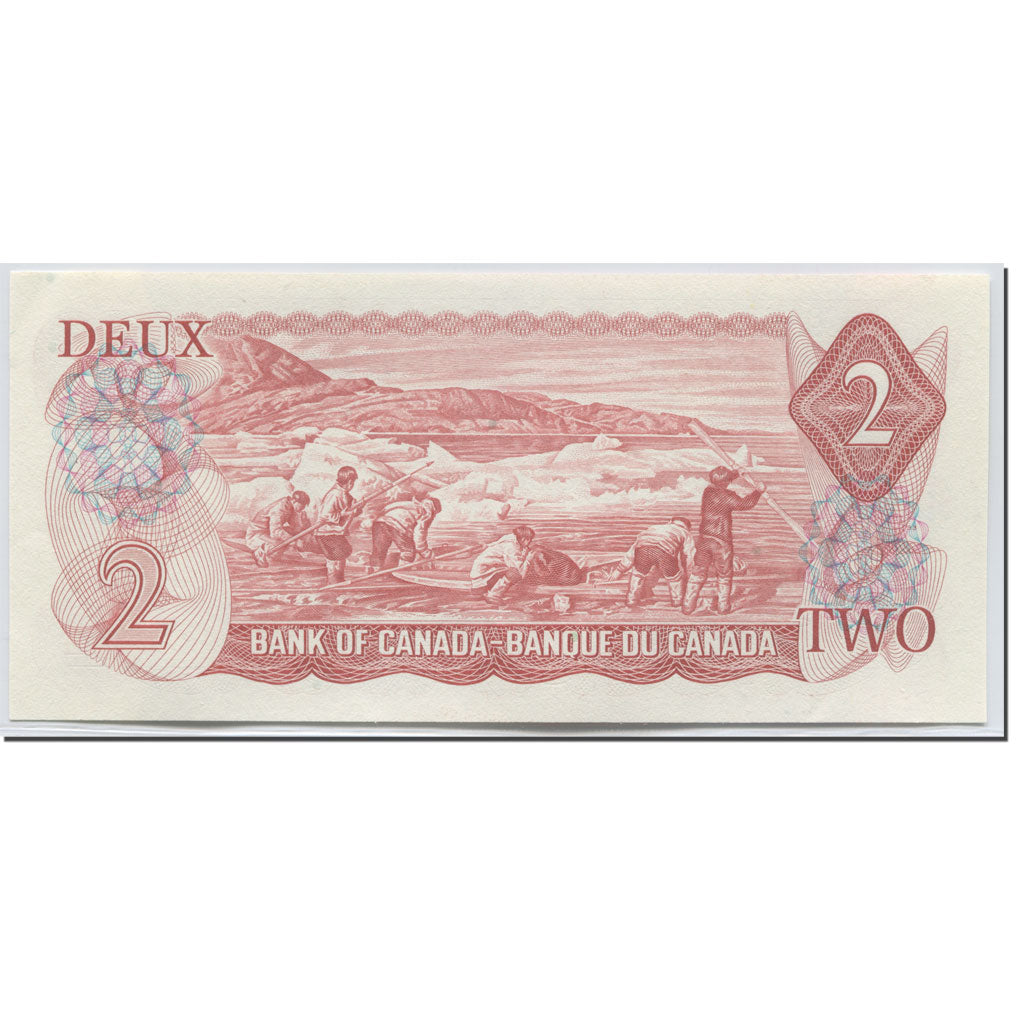 Banknote, Canada, 2 Dollars, 1974, Undated (1974), KM:86a, UNC(65-70)
