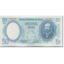 Banknote, Chile, 50 Pesos, 1981, Undated (1981), KM:151b, UNC(65-70)