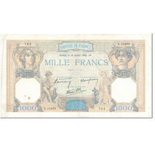 France, 1000 Francs, 1 000 F 1927-1940 ''Cérès et Mercure'', 1940, 1940-07-18