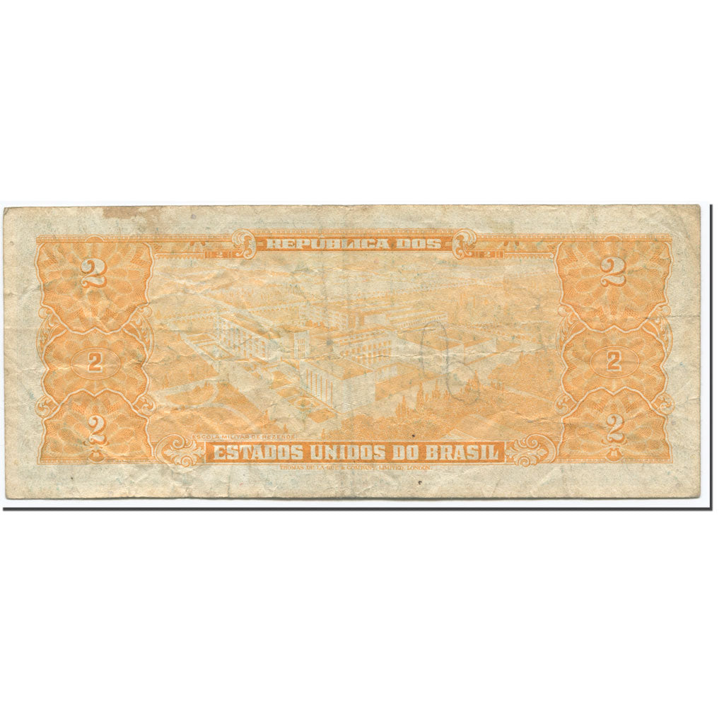 Banconote, Brasile, 2 Cruzeiros, 1956, Undated (1956), KM:157Ac, MB