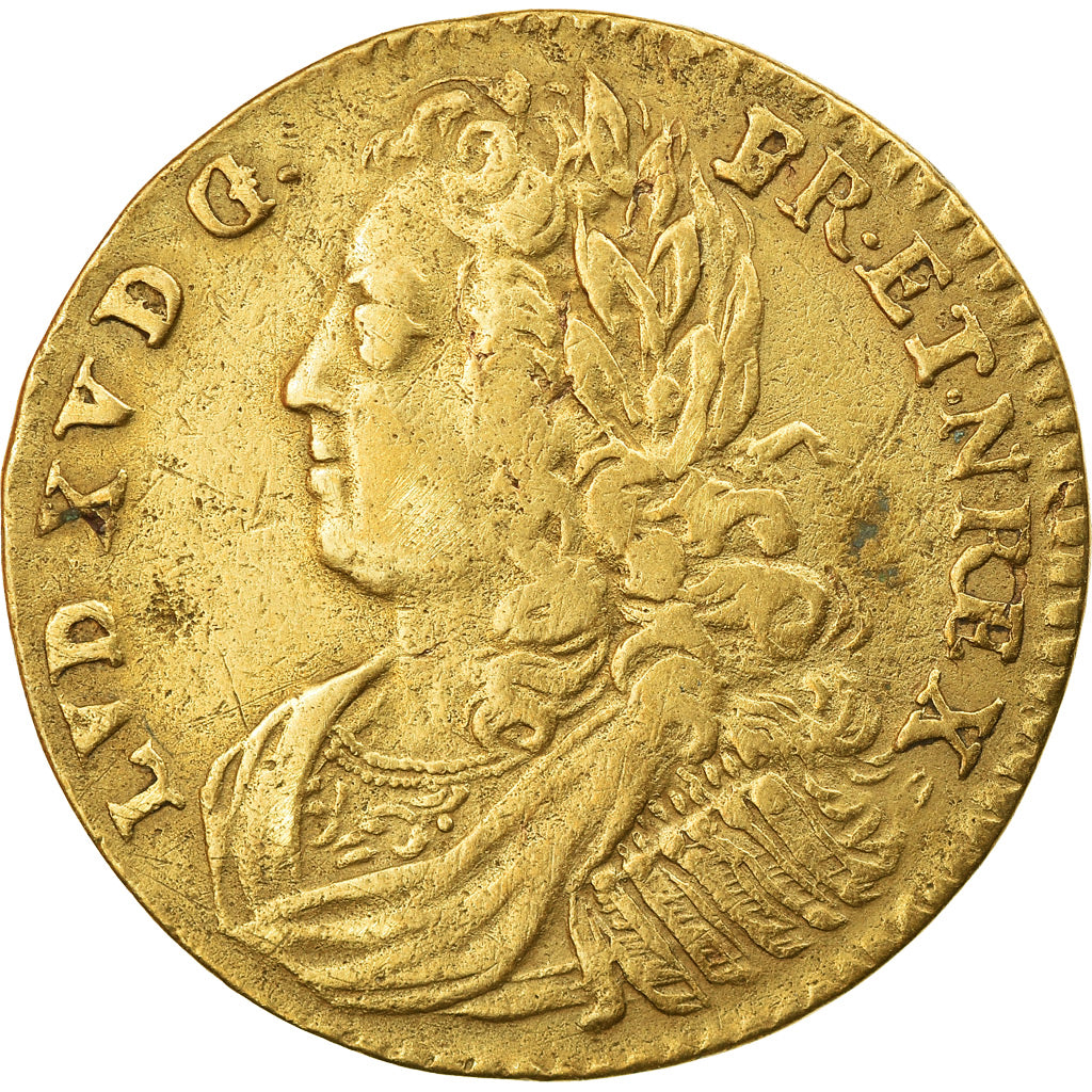 Frankreich, Token, Royal, Louis XV, Visanimicum Corpore Crescit, History, S+