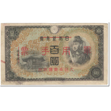 Banknote, China, 100 Yen, 1945, Undated (1945), KM:M28, VG(8-10)