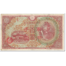 Banknote, China, 100 Yen, 1945, Undated (1945), KM:M30, VF(20-25)