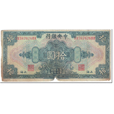 Banknote, China, 10 Dollars, 1928, Undated (1928), KM:197e, AG(1-3)