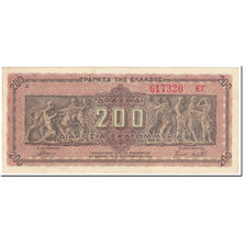Banknote, Greece, 200,000,000 Drachmai, 1944, 1944-09-09, KM:131a, EF(40-45)