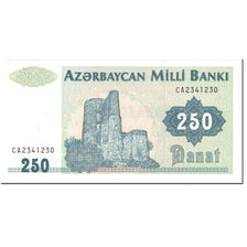 Banknote, Azerbaijan, 250 Manat, 1992, Undated (1992), KM:13b, UNC(65-70)