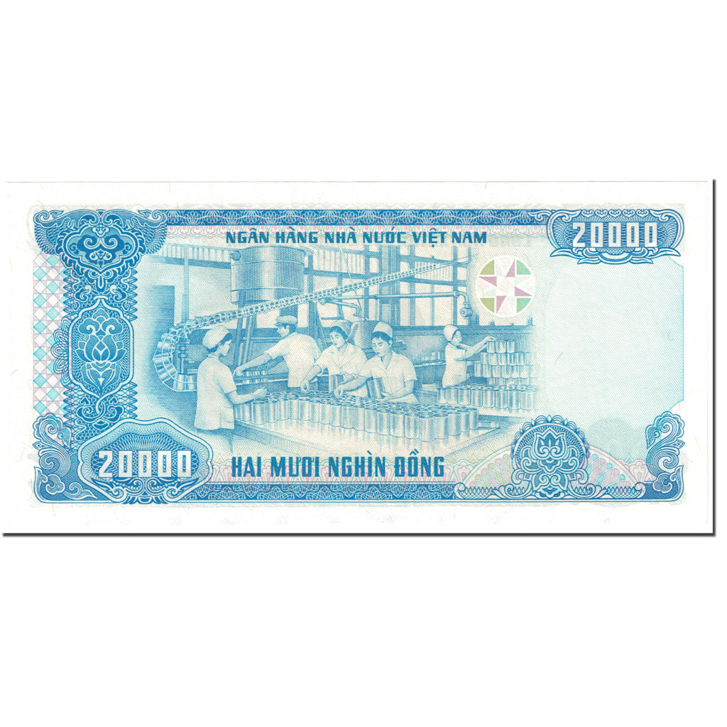 Banknote, Vietnam, 20,000 D<ox>ng, 1991-1993, 1991-1993, KM:110a, UNC(65-70)