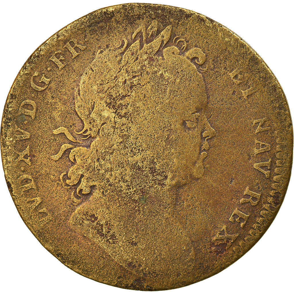France, Jeton, Royal, Louis XV, Philippe d'Orléans, History, TB, Laiton