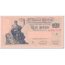 Banknote, Argentina, 1 Peso, 1952, Undated (1952), KM:262, UNC(65-70)