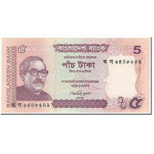 Banknote, Bangladesh, 5 Taka, 2012, Undated (2012), KM:53b, UNC(65-70)