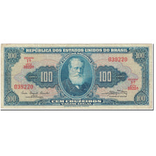 Banconote, Brasile, 100 Cruzeiros, 1961, Undated (1961), KM:170a, SPL