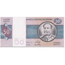 Banknote, Brazil, 50 Cruzeiros, 1970, UNdated (1970), KM:194a, UNC(65-70)