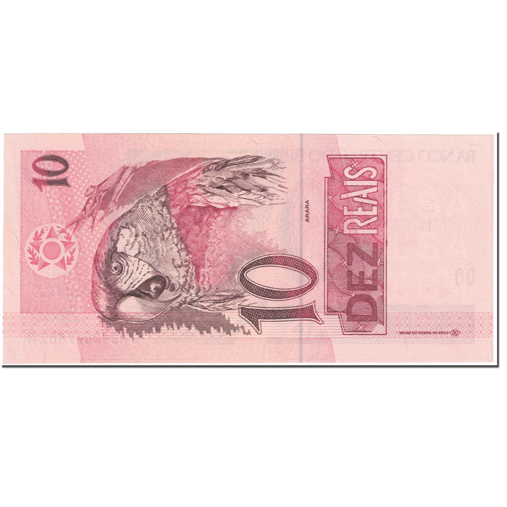 Banknote, Brazil, 10 Reais, 1994, Undated (1994), KM:245e, UNC(65-70)